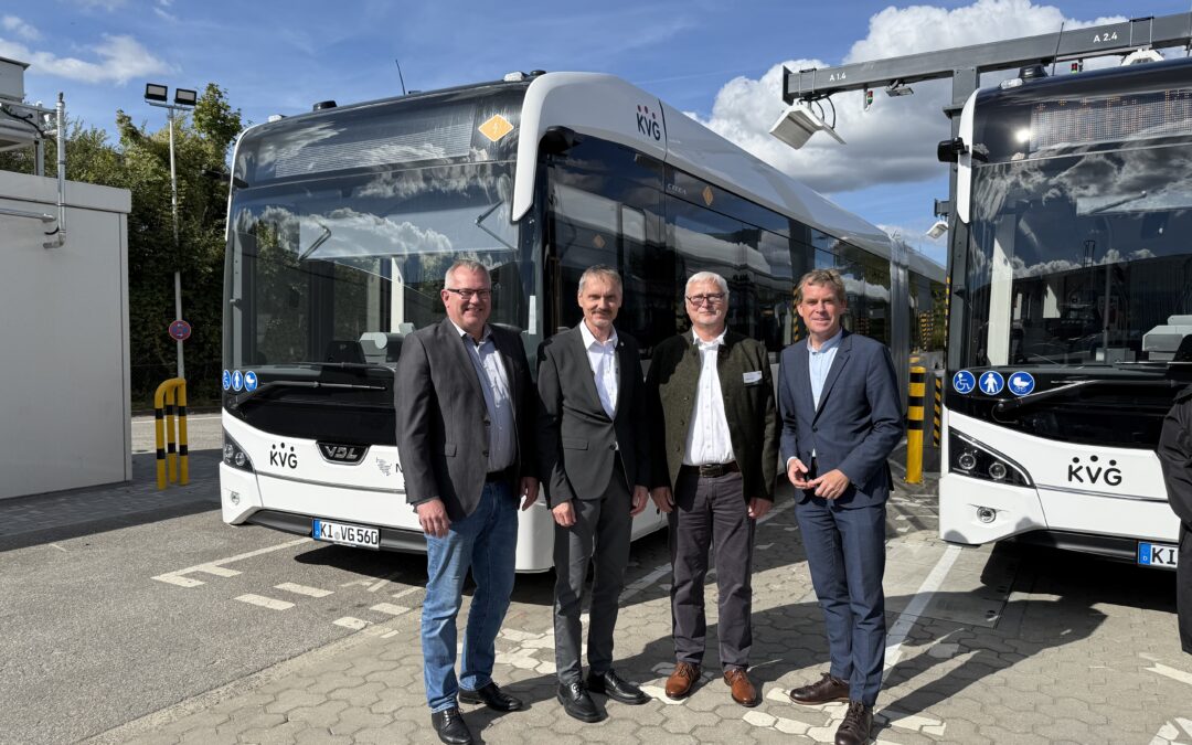 Ceremonial Opening of the Charging Infrastructure at the Diedrichstraße Depot in Kiel