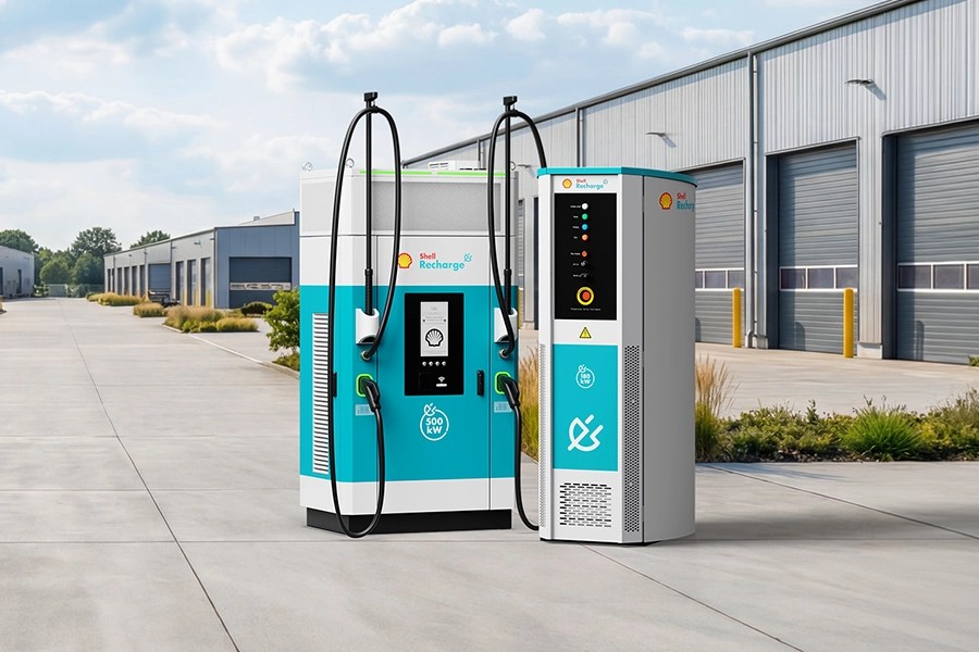 sbrs-hardware-flexible-ladesysteme-teaser Modulares DC-Ladesystem mit Dispenser an einem Depotstandort