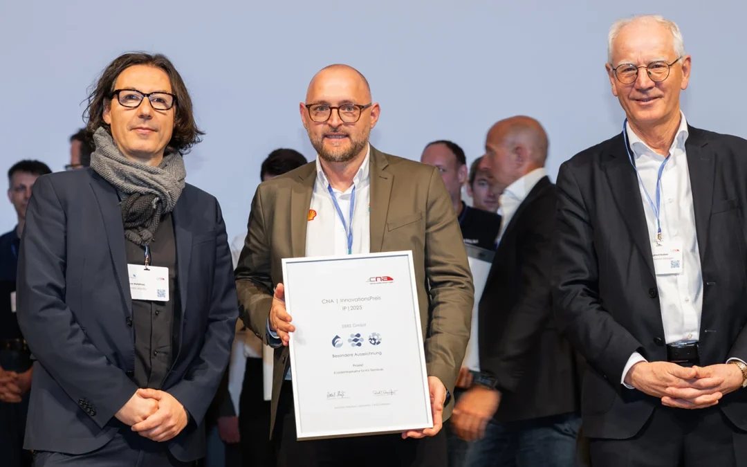 SBRS GmbH bei der CNA Innovation Award-Verleihung für das Projekt Contargo ausgezeichnet