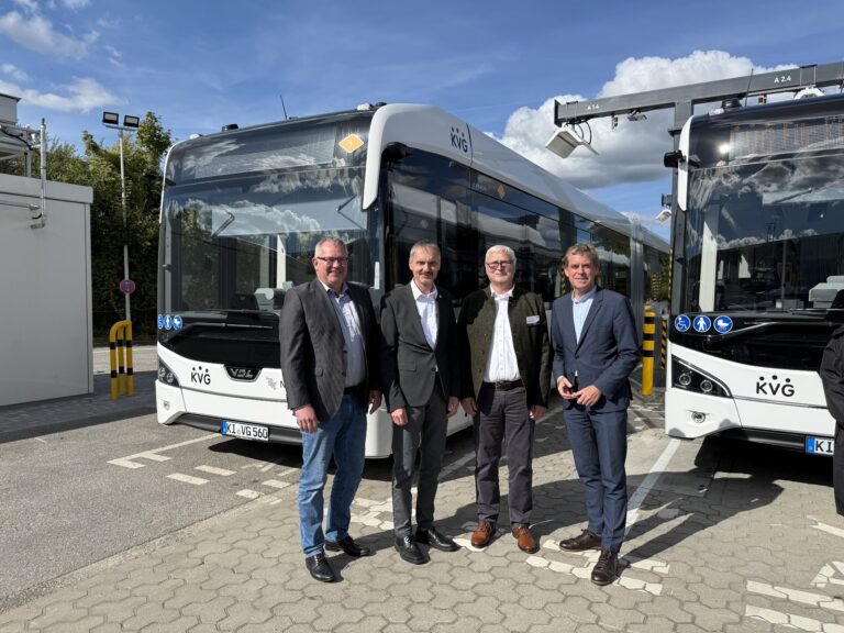 Ceremonial Opening of the Charging Infrastructure at the Diedrichstraße Depot in Kiel