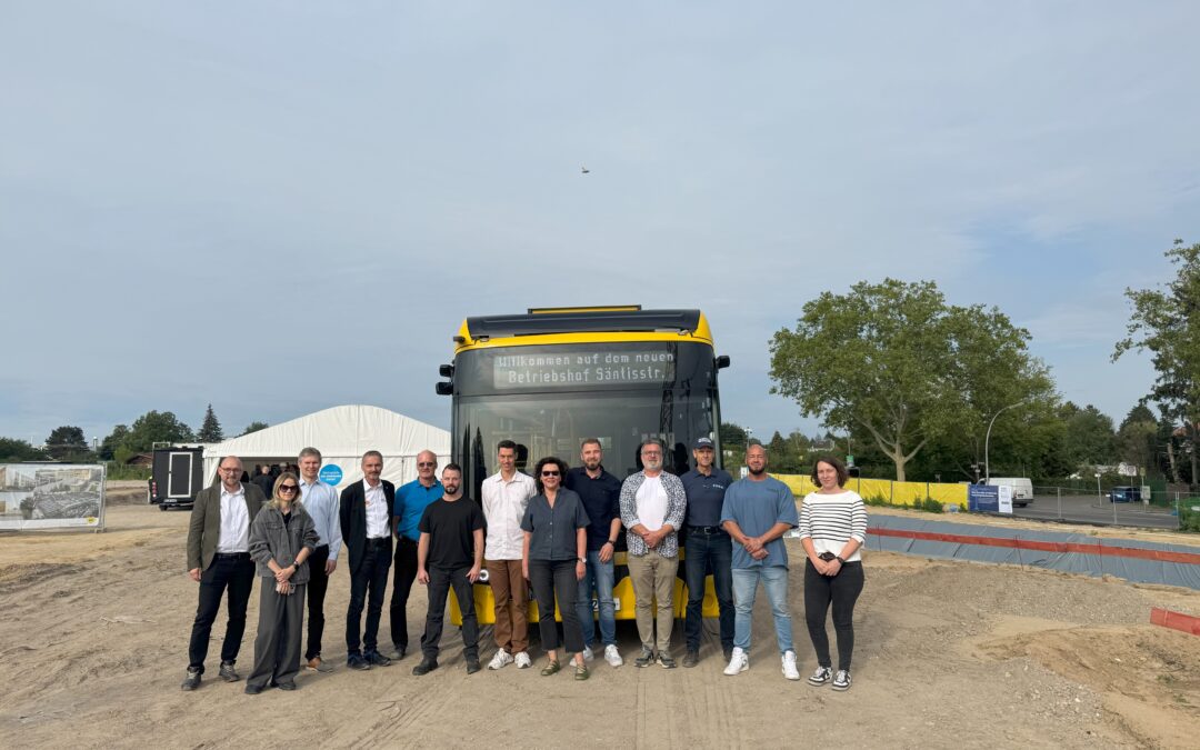 Grundsteinlegung im Projekt BVG Säntisstraße