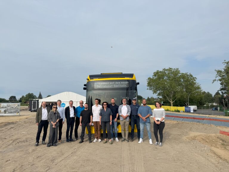 Groundbreaking Ceremony for BVG Säntisstraße